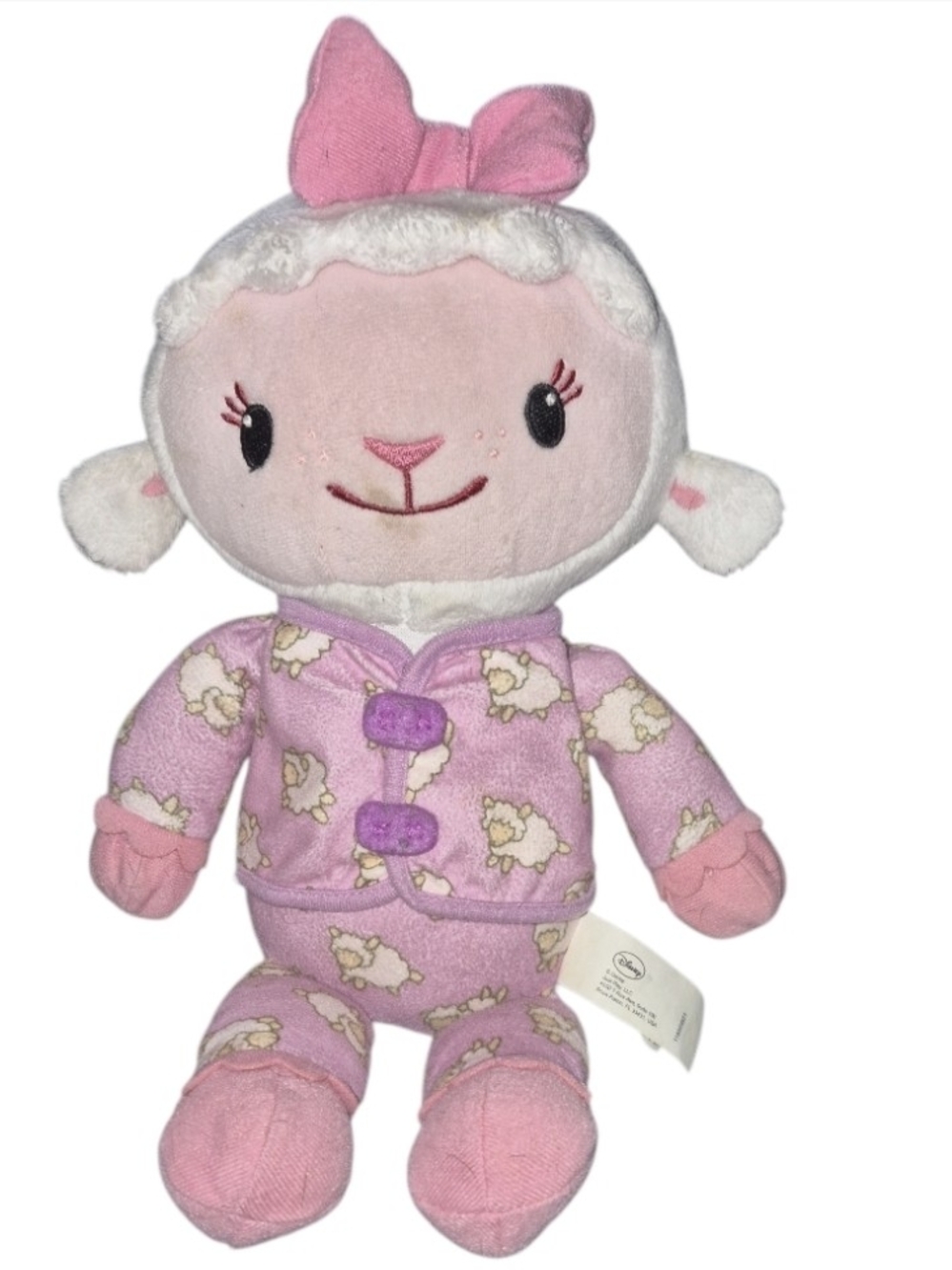 Disney Sleepy Time Lambie Plush Talking
